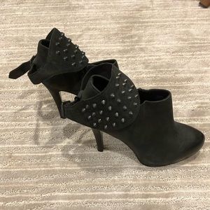 Ash Spiked Cuff Booties
